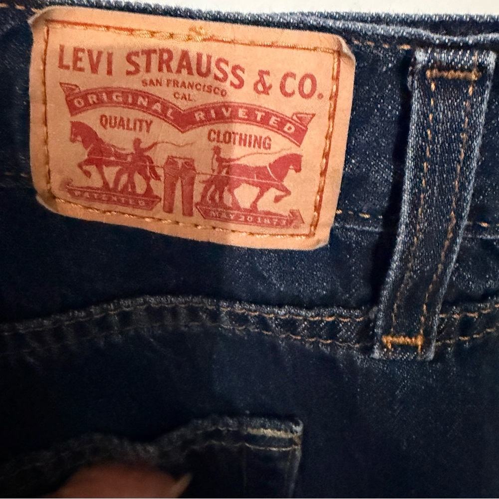Levi's 80’s Mom Jean Dark Blue Denim SZ 32/30